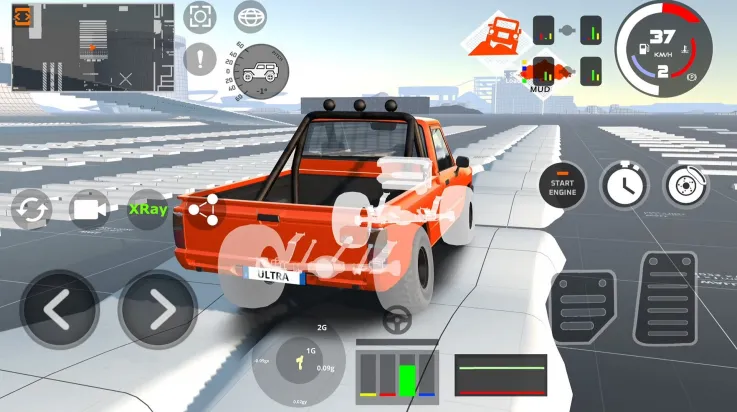 车祸沙盒模拟器内置功能菜单最新版怎么玩：