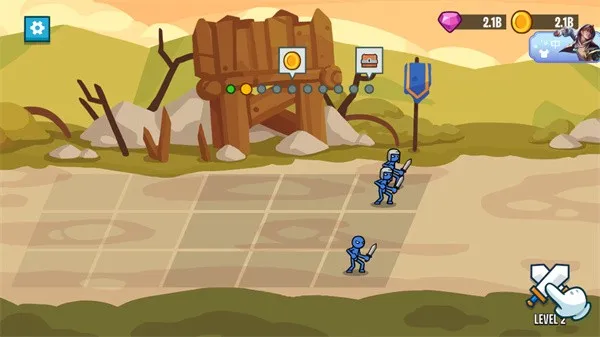 火柴人战争艺术全免费正版怎么玩：