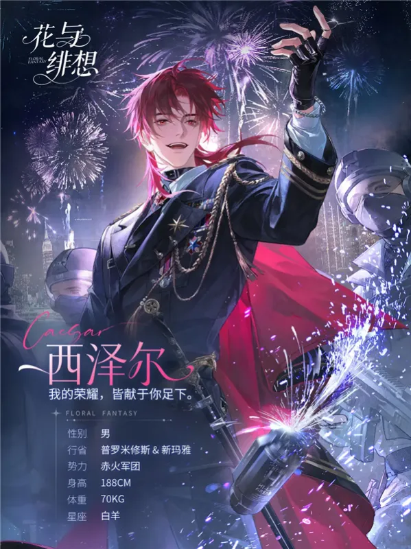 花与绯想角色说明: 花与绯想角色说明: