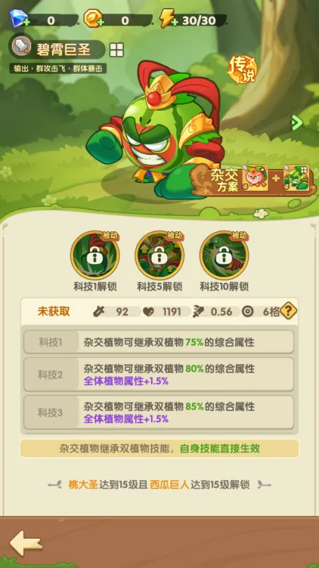 保卫向日葵游戏杂交植物攻略