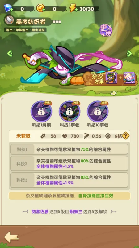 保卫向日葵游戏杂交植物攻略