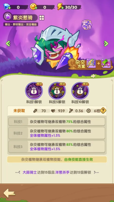 保卫向日葵游戏杂交植物攻略