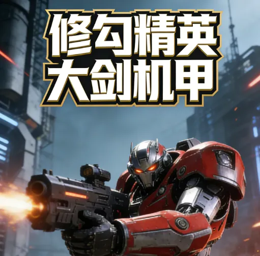 修勾精英大剑机甲