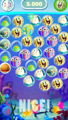 海绵宝宝泡泡派对攻略