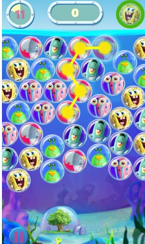 海绵宝宝泡泡派对怎么玩