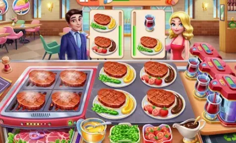 风味美食街全地图解锁特色：