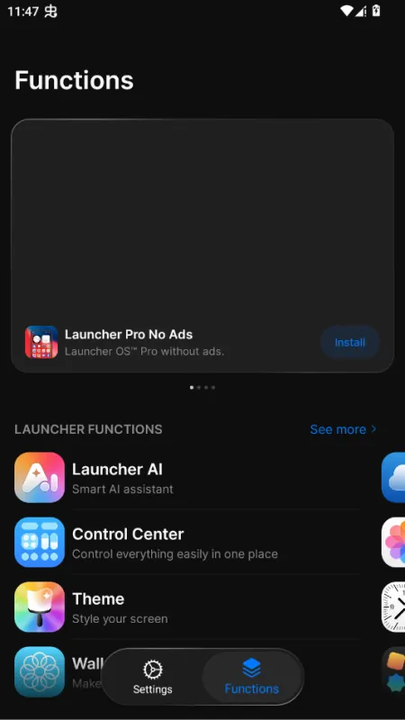 Launcher OS中文版截图1