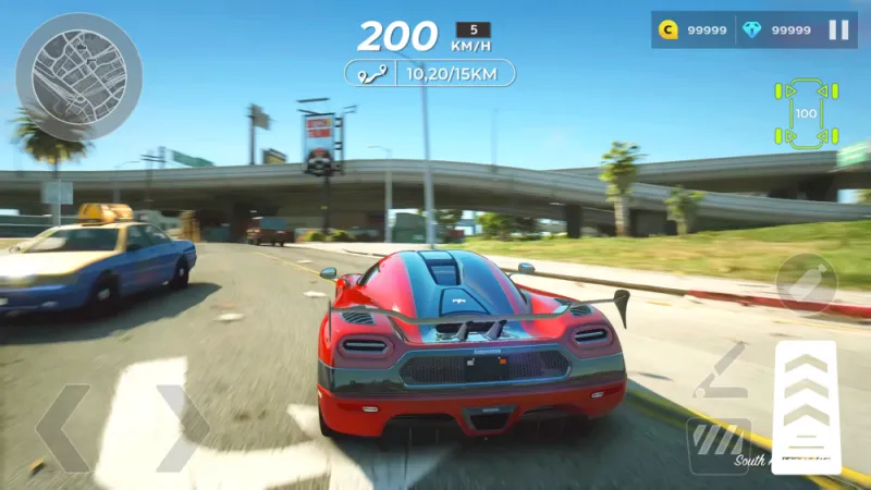 城市公路赛车去广告版截图4