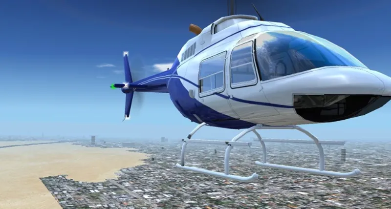 直升机飞行模拟中文版怎么玩：