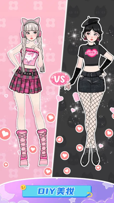 粉彩换装女孩内购版截图3