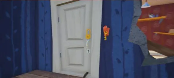 你好邻居重制版同人版第一关游戏攻略：