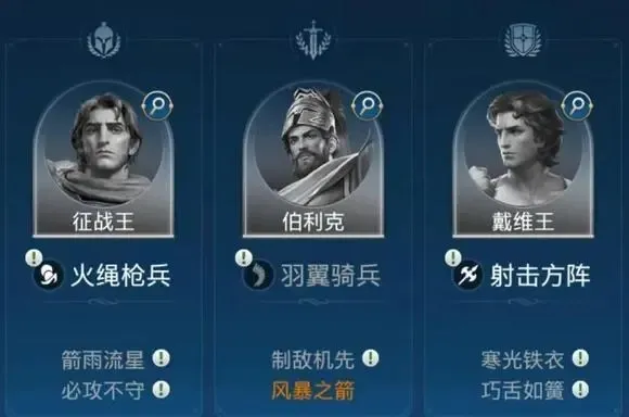 世界启元手游不同文明卡包阵容推荐：