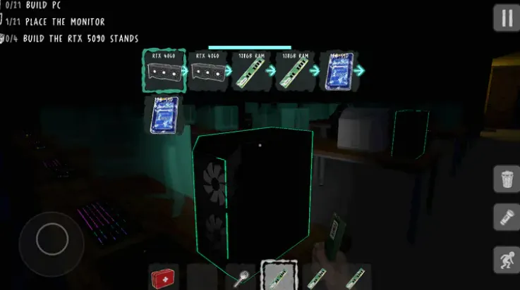 电脑组装噩梦手机版亮点: 电脑组装噩梦手机版亮点: