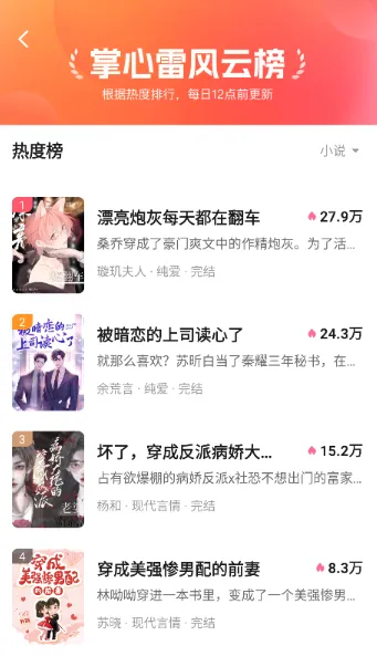 掌心雷小说app怎么查看书评