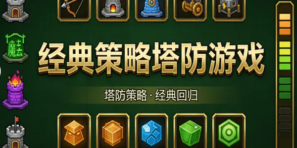 经典策略塔防游戏