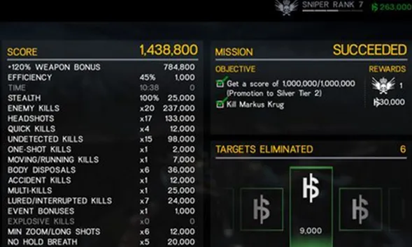 杀手狙击手第三章攻略