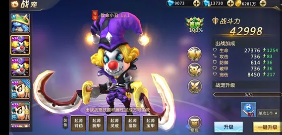 混沌起源战宠推荐：