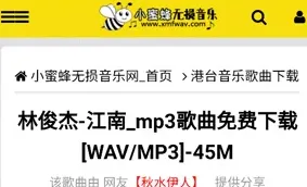 小蜜蜂无损音乐app怎么搜索下载音乐