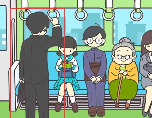 地铁上抢座是绝对不可能的游戏：