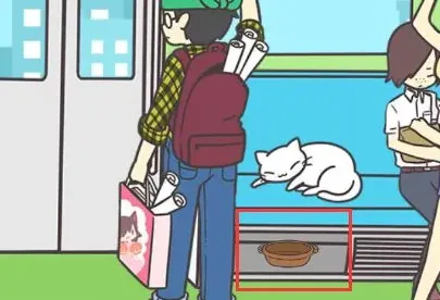 地铁上抢座是绝对不可能的游戏：