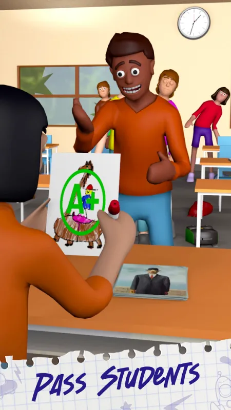 老师请打分手游中文版截图4