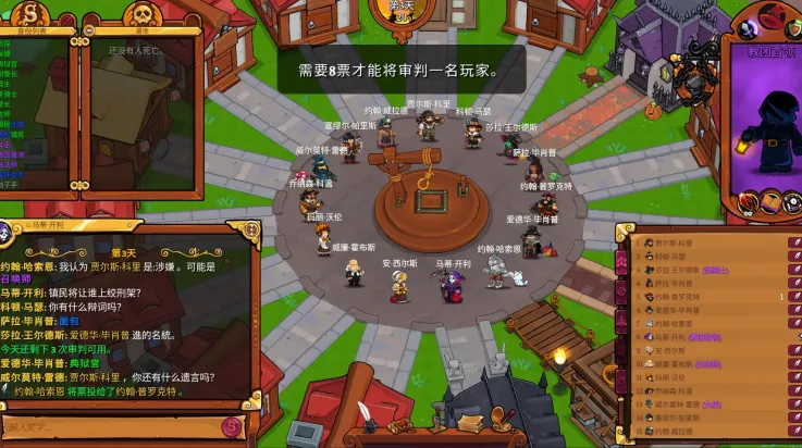 塞勒姆小镇2角色技能: 塞勒姆小镇2角色技能: