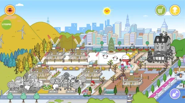 米加小镇: 世界