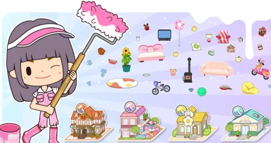 米加小镇世界playmods内置菜单版提示