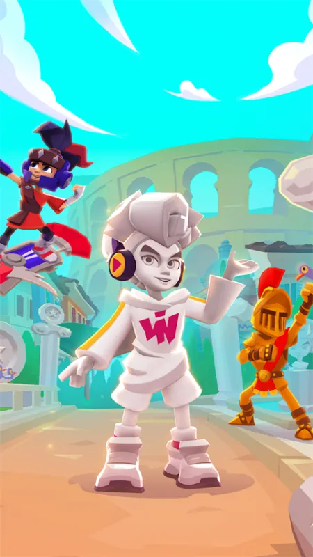 地铁跑酷国际服下载全皮肤全滑板截图4