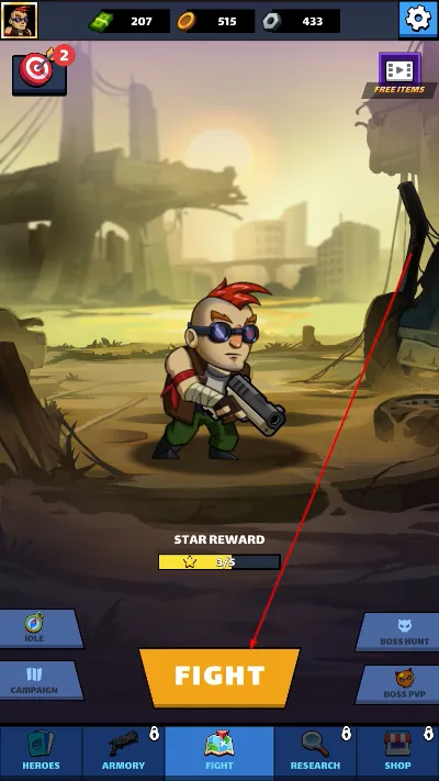 僵尸空闲防御怎么打