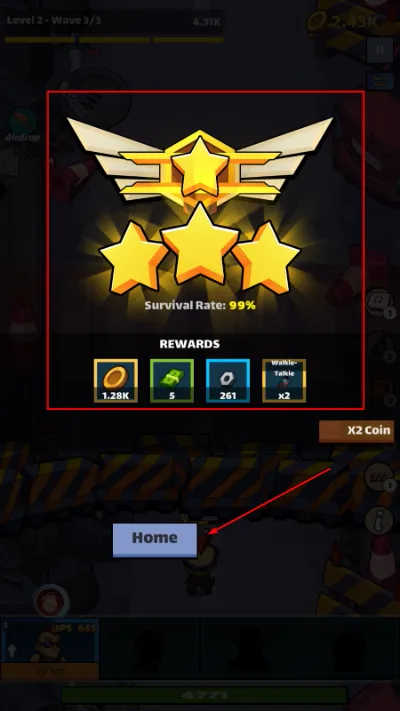 僵尸空闲防御怎么打