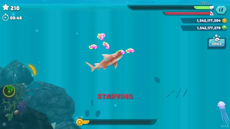 饥饿鲨进化内置菜单版新手玩法