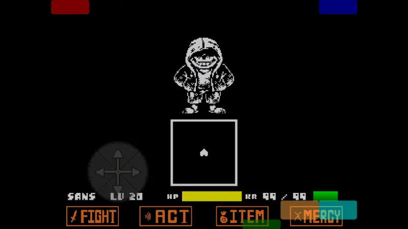 传说之下镜像疯狂ins游戏最新版截图2