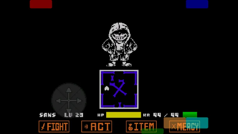 传说之下镜像疯狂ins游戏最新版截图3