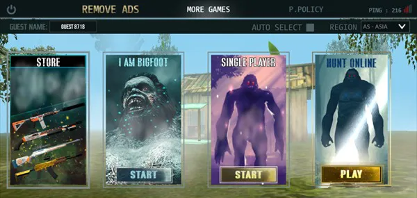 猎杀大脚怪游戏中文版优势 猎杀大脚怪游戏中文版优势