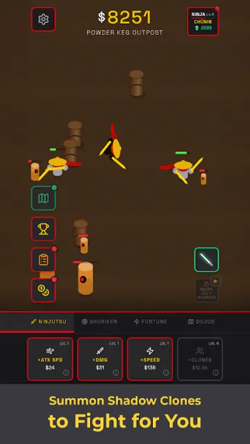 忍者闲置竞技场怎么玩: 忍者闲置竞技场怎么玩: