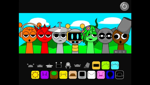 节奏盒子sprunki寄生虫模组版截图1