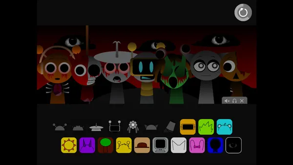 节奏盒子sprunki寄生虫模组版截图4