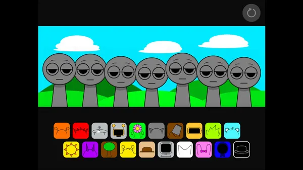 节奏盒子sprunki寄生虫模组版截图2