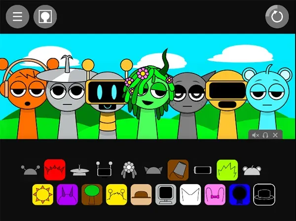 节奏盒子sprunki模组怎么玩：