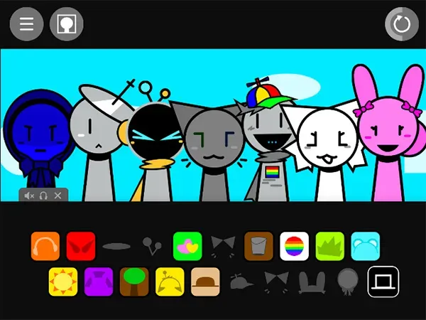 节奏盒子sprunki模组怎么玩：