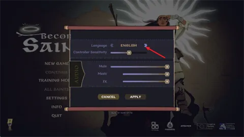 成圣之道Steam移植版怎么设置中文