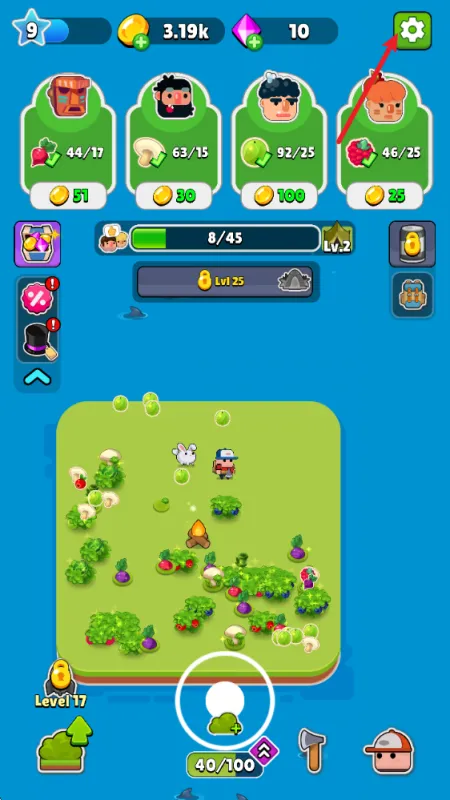 口袋土地2025版怎么设置中文