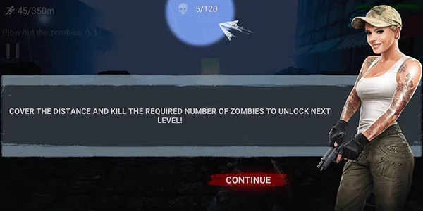 僵尸射手生存MOD菜单中文版截图1