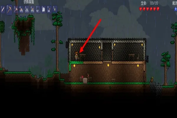 泰拉瑞亚1.4.5.4.2汉化版NPC住房建造全流程详解（手把手版）