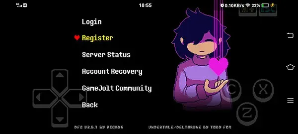 传说之下DFCONNECTED联机版怎么注册