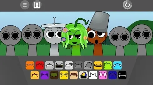 节奏盒子sprunki重制版怎么玩黑暗模式