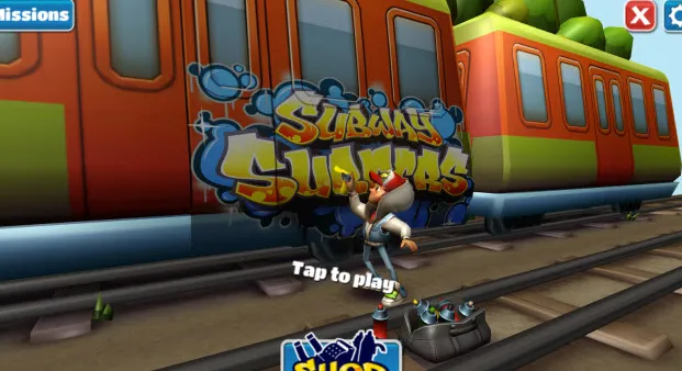 地铁跑酷困难版戏玩法