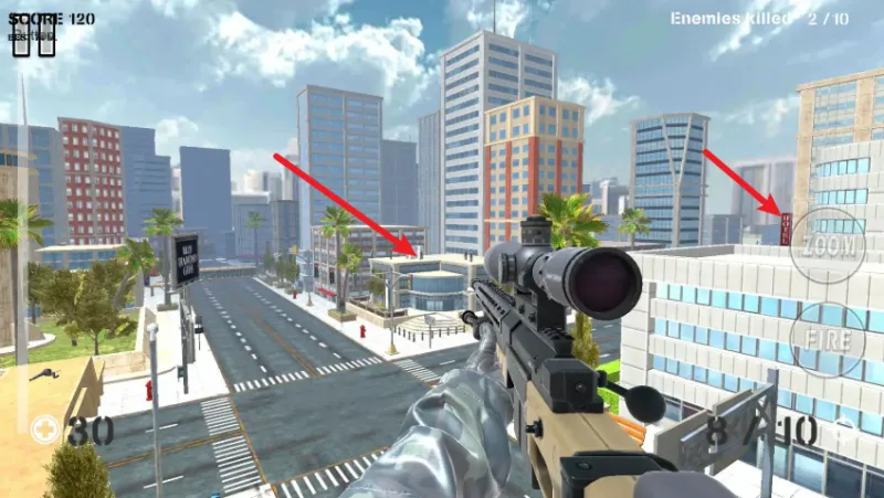 狙击手领地手游中文版怎么玩