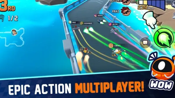 喷气背包欢乐赛车官方正式版亮点：